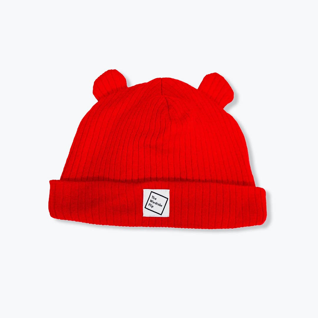 Red brown | a Better Beanie / kids 4-7y