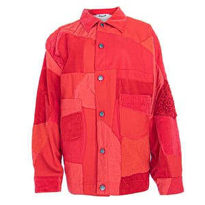 Red jacket | Patched up