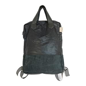 Backpack Black | Upcycled Leather