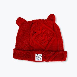 Red multi stripe | a Better Beanie / kids 8-12y