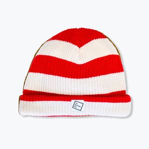 Red cream stripe | a Better Beanie /  L