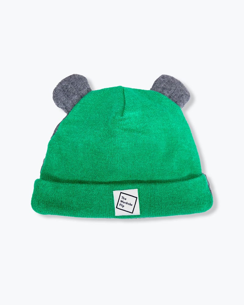 Green gray | a Better Beanie / kids 1-3y