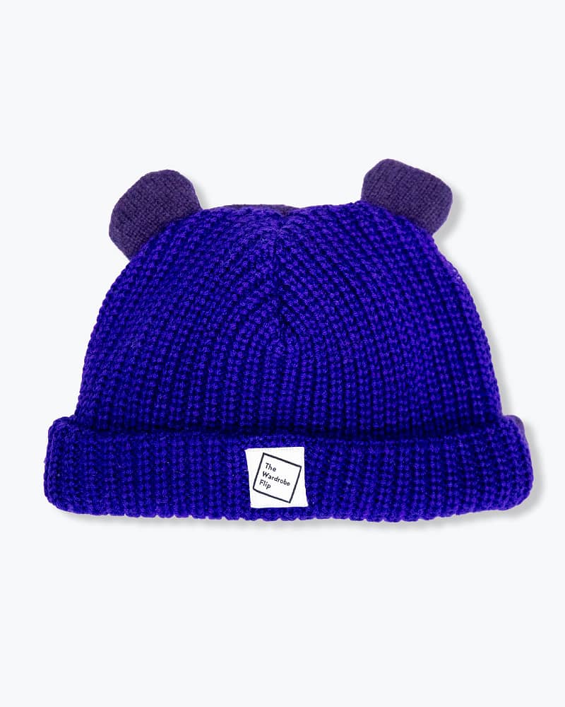 Blue purple | a Better Beanie / kids 4-7y