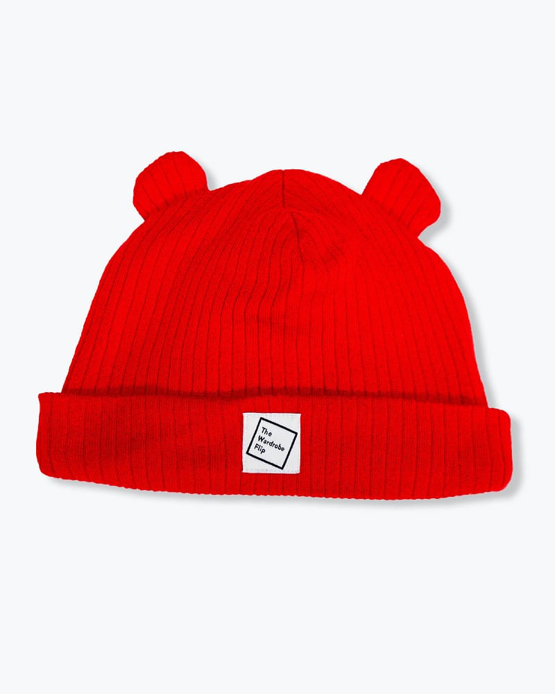 Red brown | a Better Beanie / kids 4-7y