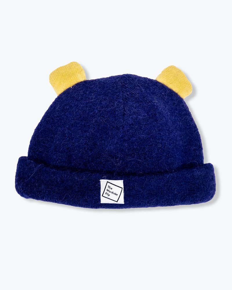 Blue yellow | a Better Beanie / kids 4-7y